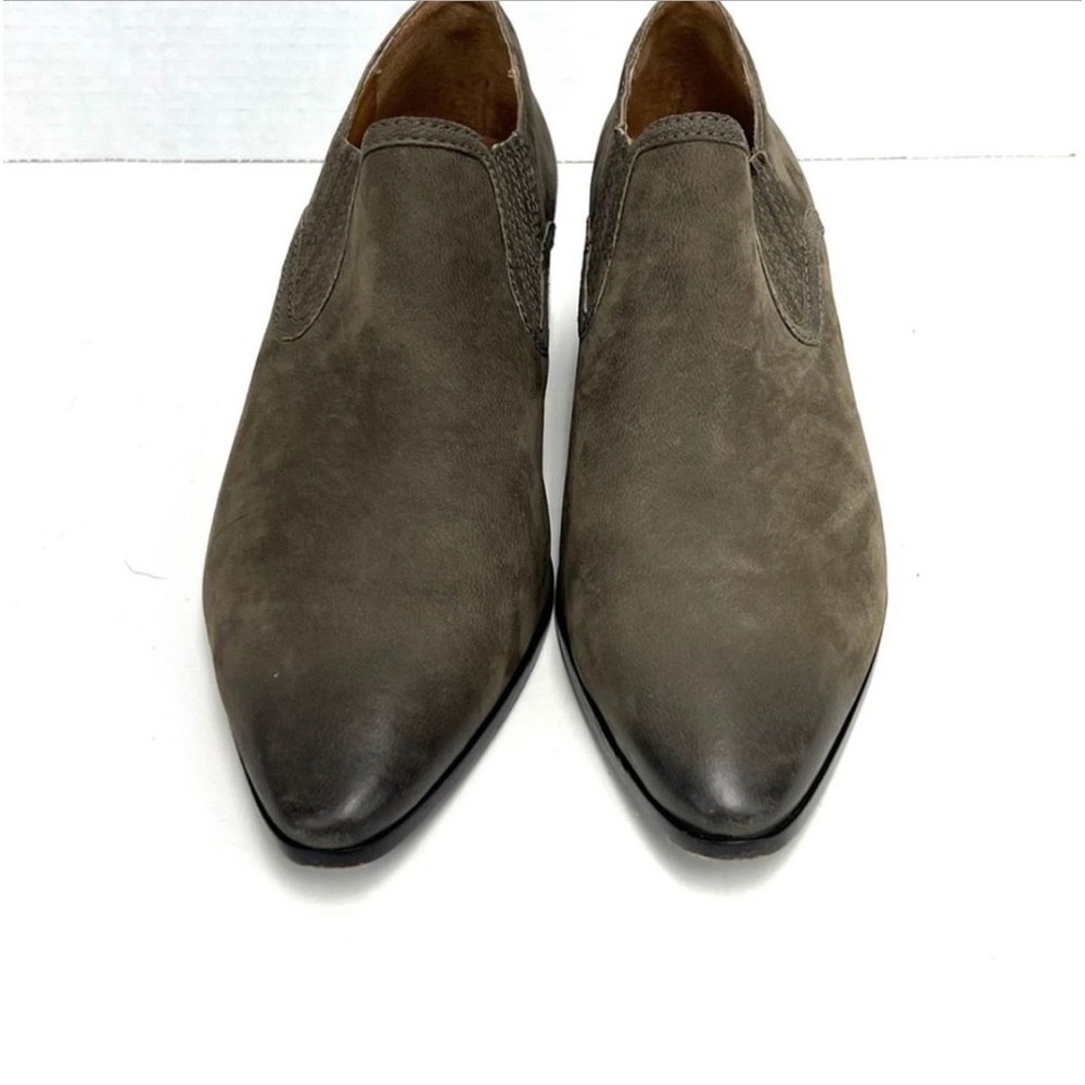 Frye Eleanor Oiled Leather Grey size 9.5